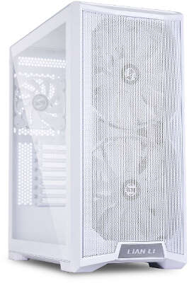 Корпус LIAN-LI Lancool 215, белый, ATX, Без БП (G99.LAN215W.00)
