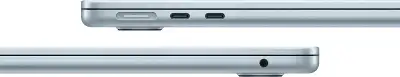 Ноутбук Apple MacBook Air A3240 M4 10 core 16Gb SSD256Gb/8 core GPU 13.6" Liquid Retina (2560x1664) macOS lt.blue WiFi BT Cam (MC6T4HN/A)