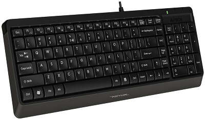 Клавиатура проводная A4TECH Fstyler FK15 черный (USB, 103 клавиши) (FK15 BLACK)