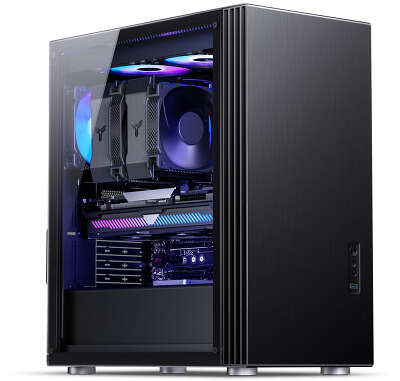 Корпус JONSBO U6, черный, ATX, Без БП (U6 Black)