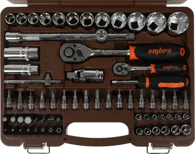 Набор инструментов Ombra OMT82S12 82 предмета (жесткий кейс)