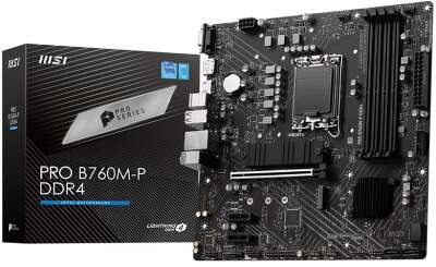Материнская плата B760 S1700 MATX PRO B760M-P DDR4 MSI