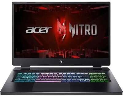 Ноутбук Acer Nitro 17 AN17-41-R0LG 17.3" WQHD IPS R 5 7640H 4.3 ГГц/16/1Tb SSD/RTX 4050 6G/Dos