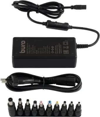 Блок питания Buro BU-M70 ручной 65W 12V-20V 10-коннект. 4A от бытовой электросети