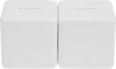 Бесшовный Mesh роутер Mercusys Halo H60X(2-pack) AX1500 10/100/1000BASE-TX белый (упак.:2шт)