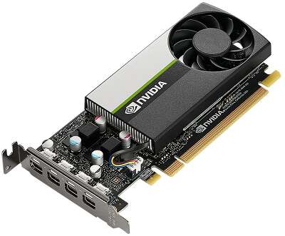 Видеокарта NVIDIA Nvidia T1000 4G - BOX, brand new original with individual package, - include ATX and LT brackets (900-5G172-2550-000) (023076) {8}