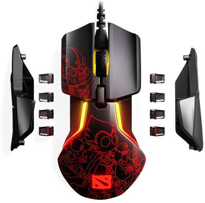 Мышь игровая SteelSeries Rival 600 Dota 2 Edition, Black