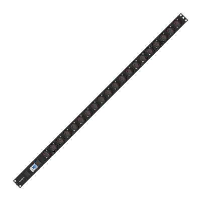Exegate EX296173RUS Блок розеток вертикальный ExeGate ServerPro PDU-V201 Al-20S-EU3-1P (19