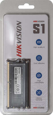 Модуль памяти DDR4 SODIMM 8Gb DDR2666 Hikvision (HKED4082CBA1D0ZA1/8G)