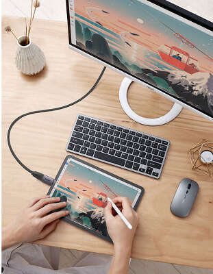 Адаптер UGREEN US320 (70450) USB-C to HDMI Adapter. Цвет: серый космос