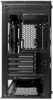 Корпус 1STPLAYER FIREBASE X4-M, черный, mATX, Без БП (X4-M-BK-2F1P-1F1)