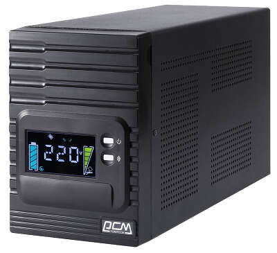 ИБП Powercom Smart King Pro+ SPT-3000-II LCD, 3000VA, 2400W, IEC