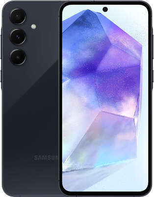 Смартфон Samsung SM-A556 Galaxy A55 5G 8/256Гб Dual Sim LTE, темно-синий (SM-A556EZKCCAU)