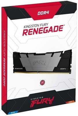 Модуль памяти Kingston FURY Renegade KF432C16RB2/8 8GB DDR4 3200 DIMM Black-Gray Gaming Memory Non-ECC, CL16, 1.35V, RTL