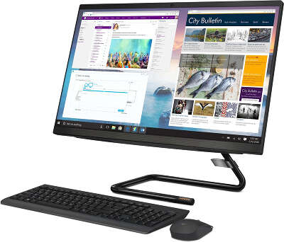 Моноблок Lenovo IdeaCentre AIO A340-22IWL 21.5" FHD i3-8145U/4/1000/128 SSD/Multi/WF/BT/Cam/Kb+Mouse/DOS