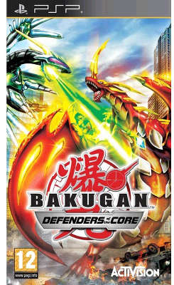 Игра для PSP  Bakugan: Defenders of the Core, английская