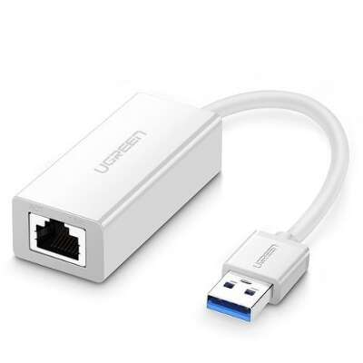 Адаптер UGREEN CR111 (20255) USB 3.0 Gigabit Ethernet Adapter. Цвет: белый