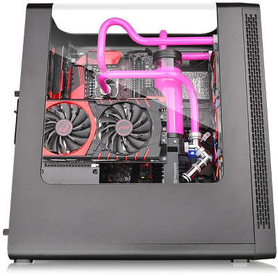 Корпус Thermaltake View 27 черный без БП ATX 5x120mm 1xUSB2.0 1xUSB3.0