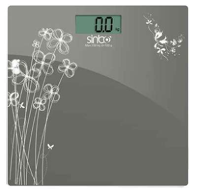 Весы напольные электронные Sinbo SBS-4429 серый
