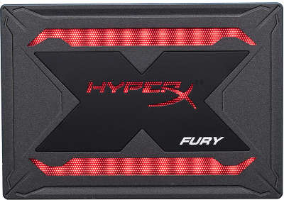 Твердотельный накопитель SSD 2.5" SATA III 240GB Kingston HyperX Fury RGB [SHFR200/240G] RGB подсветка