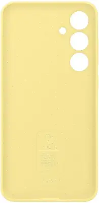 Чехол (клип-кейс) Samsung для Samsung Galaxy S24 FE Silicone Case S24FE желтый (EF-PS721CYEGRU)