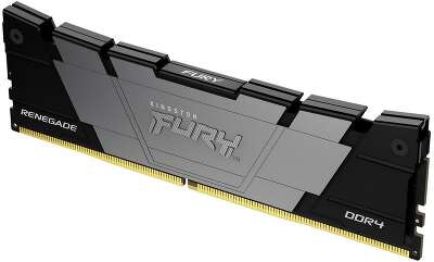 Модуль памяти Kingston FURY Renegade KF432C16RB2/8 8GB DDR4 3200 DIMM Black-Gray Gaming Memory Non-ECC, CL16, 1.35V, RTL