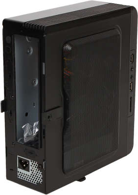 Корпус mITX 3Cott TX-01 , 200Вт, USB, Audio, черный, крепление к монитору