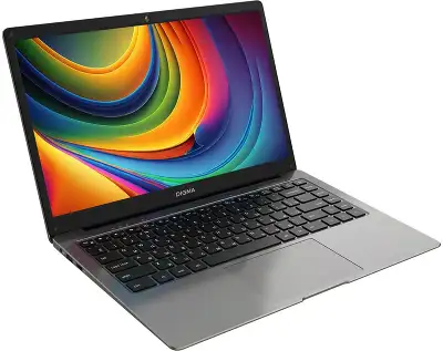 Ноутбук Digma EVE C4800 Celeron N4020 8Gb SSD256Gb Intel UHD Graphics 600 14" IPS FHD (1920x1080) Windows 11 Pro dk.grey WiFi BT Cam 4800mAh (DN14CN-8CXW01)