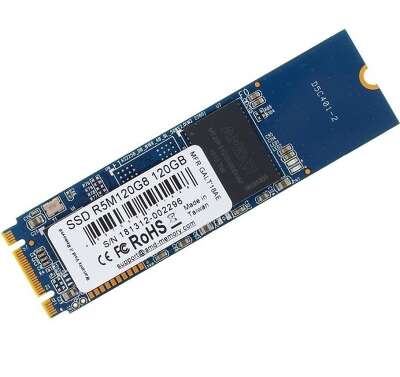 Твердотельный накопитель SSD AMD Radeon R5 120GB M.2 2280 R5M120G8 Client SATA 6Gb/s, 530/400, IOPS 64/81K, 3D TLC, RTL (181449)
