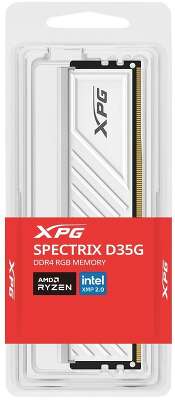 Модуль памяти ADATA XPG SPECTRIX D35G RGB Gaming Memory 8GB DDR4 3200 U-DIMM white