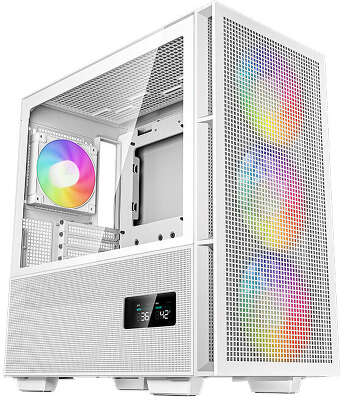 Корпус MidiTower Deepcool CH560 DIGITAL WH white (ATX, без БП, ARGB, USB3.2 Type-A+USB3.2 Type-C) (R-CH560-WHAPE4D-G-1)