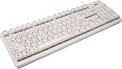 Клавиатура USB SVEN Standard 301, белая