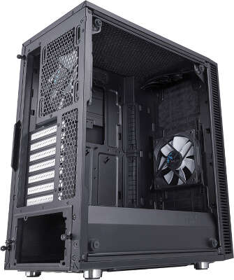 Корпус Fractal Design Define C TG, черный, ATX, Без БП (FD-CA-DEF-C-BK-TG)