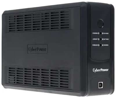 CyberPower UT650EG ИБП {Line-Interactive, Tower, 650VA/390W USB/RJ11/45 (3 EURO), 12В/7 Ач х 1}