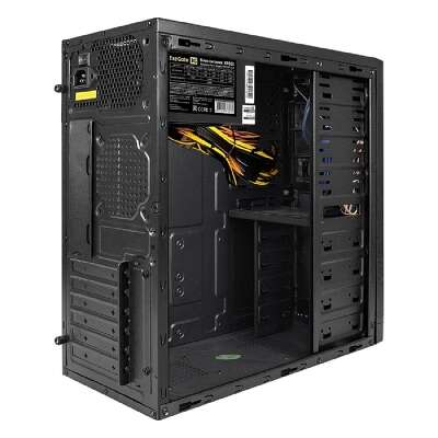 Exegate EX272730RUS Корпус MiditowerXP-330U Black, ATX, <XP600, Black,120mm>, 2*USB+2*USB3.0, Audio