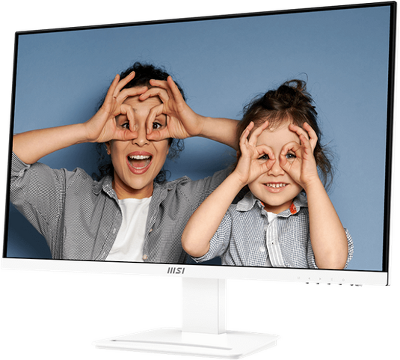 Монитор MSI PRO MP273QW E2 27" 16:9 WQHD(2560x1440)IPS Flat,1ms(MPRT),1300:1,100M:1,400nit,178/178,2xHDMI ,1xDP,Speaker,Tilt,VESA,100Hz,White, 1y w-ty