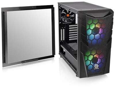 Корпус Thermaltake Commander C32 TG ARGB, черный, ATX, Без БП (CA-1N3-00M1WN-00)