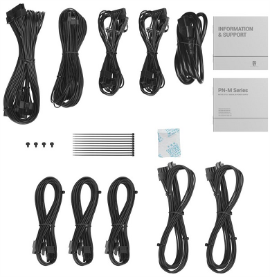 Блок питания Deepcool GAMERSTORM PN1200M (ATX 3.1, 1200W, Full Cable Management, PWM 135mm fan, Active PFC, 80+ GOLD, Active PFC + Full Bridge SRC LLC + DC/DC, Gen5 PCIe) RET (R-PNC00M-FC0B-WGEU)