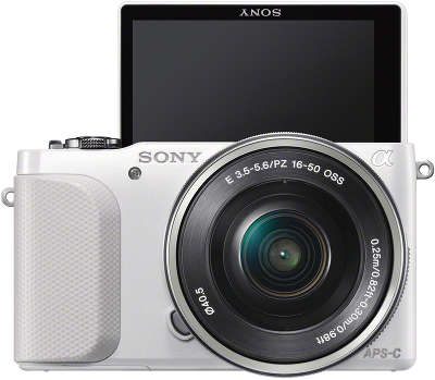 Цифровая фотокамера Sony NEX-3NL White Kit (E16-50 мм)
