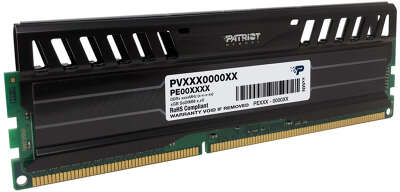 Память DDR3 2x8Gb 1600MHz Patriot PV316G160C0K Viper 3 RTL PC3-12800 CL10 DIMM 240-pin 1.5В dual rank с радиатором Ret