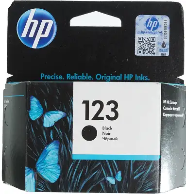 Картридж струйный HP 123 F6V17AE черный (120стр.) для HP DJ 2130