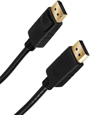 Кабель аудио-видео Buro BU-DP-v1.2-1.5m DisplayPort (m)/DisplayPort (m) 1.5м. черный