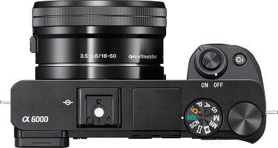Цифровая фотокамера Sony Alpha 6000 Black Kit (16-50 мм)