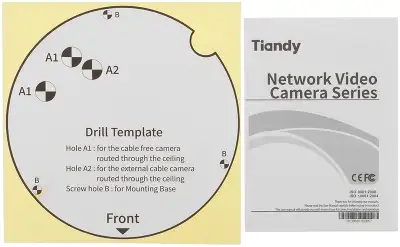 Камера видеонаблюдения IP Tiandy TC-C34KN I3/E/Y/C/2.8mm/V4.3 2.8-2.8мм цв. корп.:белый (TC-C34KN I3/E/Y/C/2.8/V4.3)