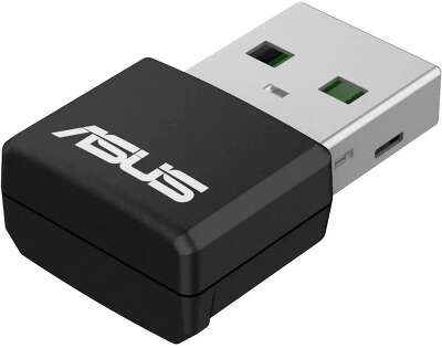 Адаптер Wi-Fi ASUS USB-AX55 NANO (802.11a/b/g/n/ac/ax, 2.4/5ГГц, USB 2.0) (USB-AX55 NANO)