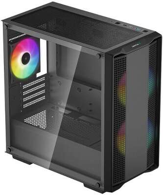 Корпус Deepcool CC360 ARGB, черный, mATX, без БП (CC360 ARGB)