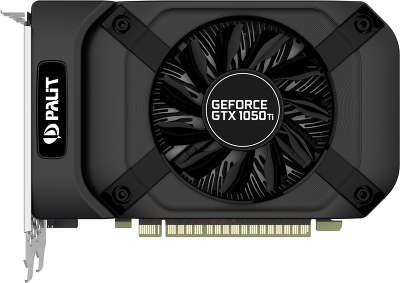 Видеокарта PCI-E NVIDIA GeForce GTX1050Ti StormX 4096MB DDR5 Palit [NE5105T018G1-1070F]