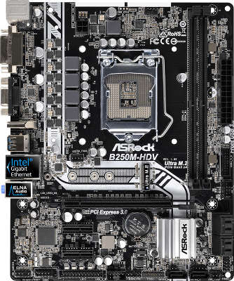 Мат. плата Asrock B250M-HDV