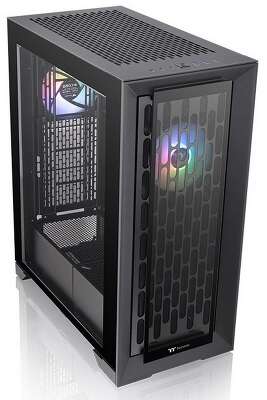 Корпус Thermaltake CA-1X8-00F1WN-01 CTE T500 TG ARGB/Black/Win/SPCC/Tempered Glass*2/CT140 ARGB Fan*3/Brown Box