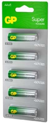 Комплект элементов питания AA GP Super (6 шт в блистере)